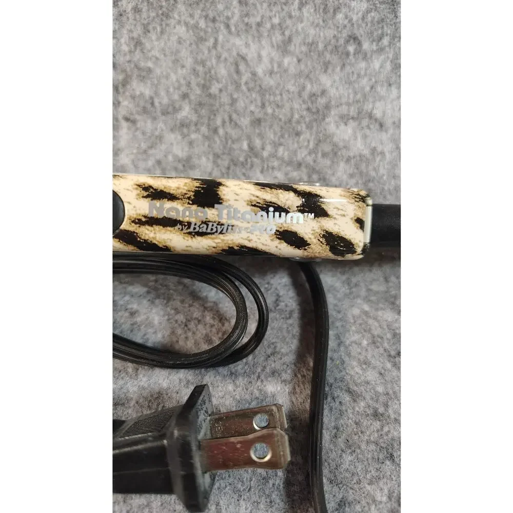 BaBylissPRO Nano Titanium Mini Flat Iron 6in Travel Vacation